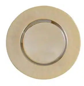 CHARGER – TURKISH GOLD GLASS 13″