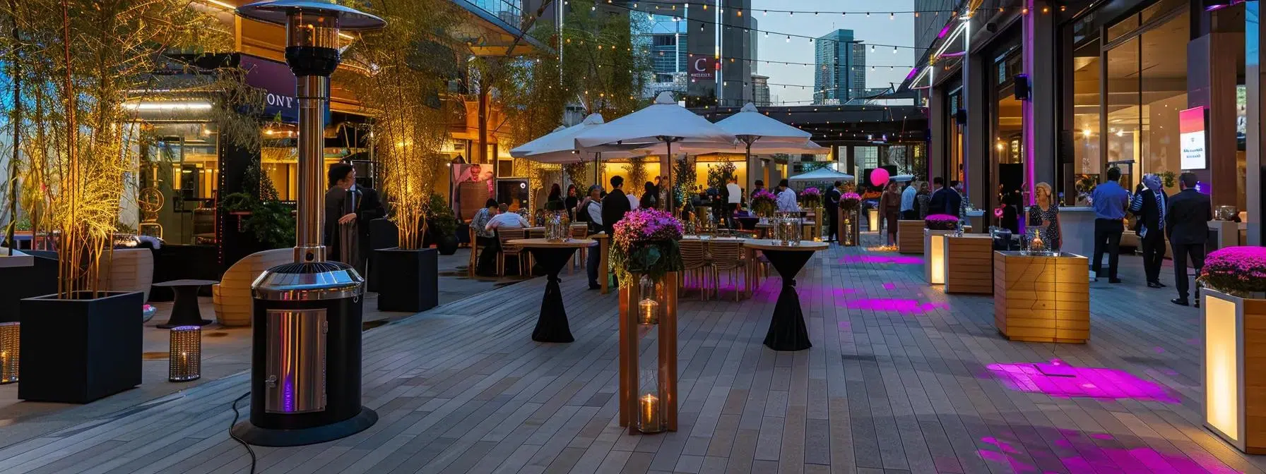 Working With Outdoor Event Rentals Heaters and Flooring Companies