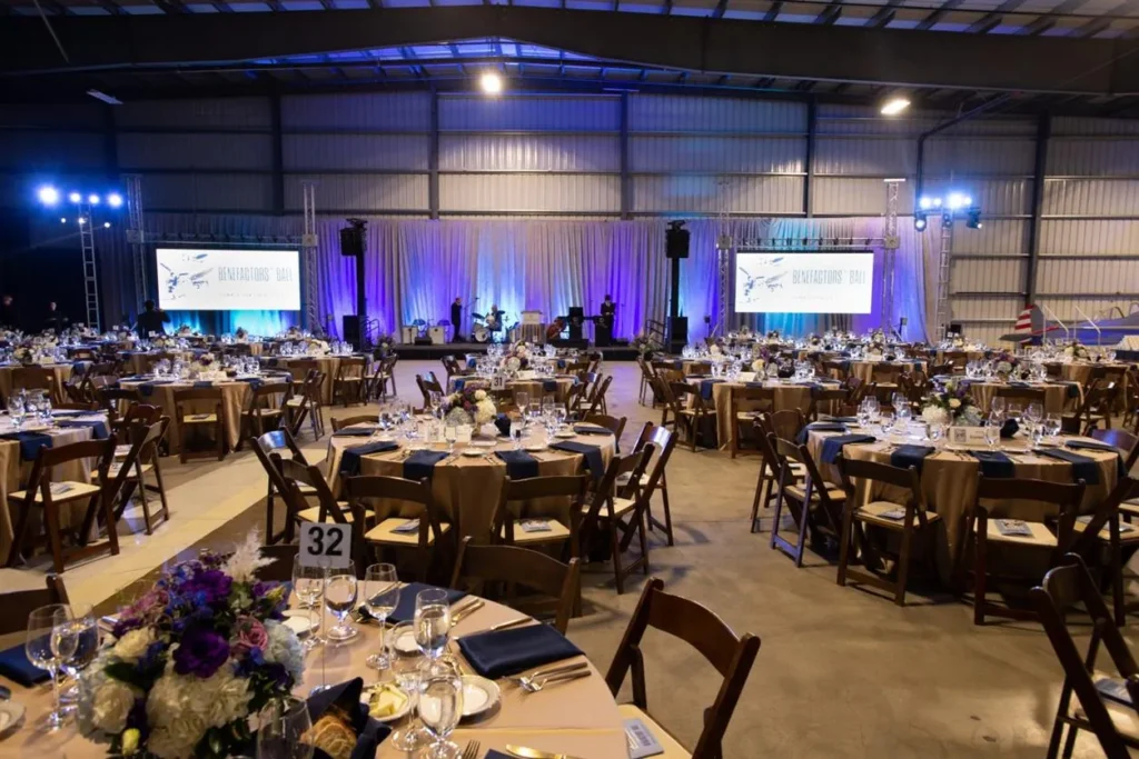 lighting for corporate gala