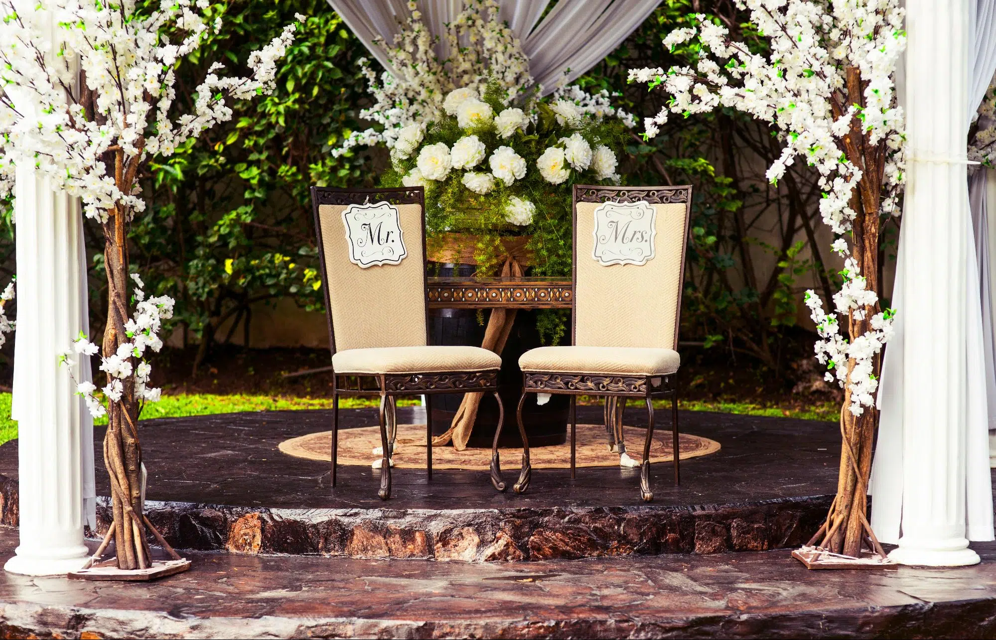 Designing Staging Areas for Wedding Celebrations