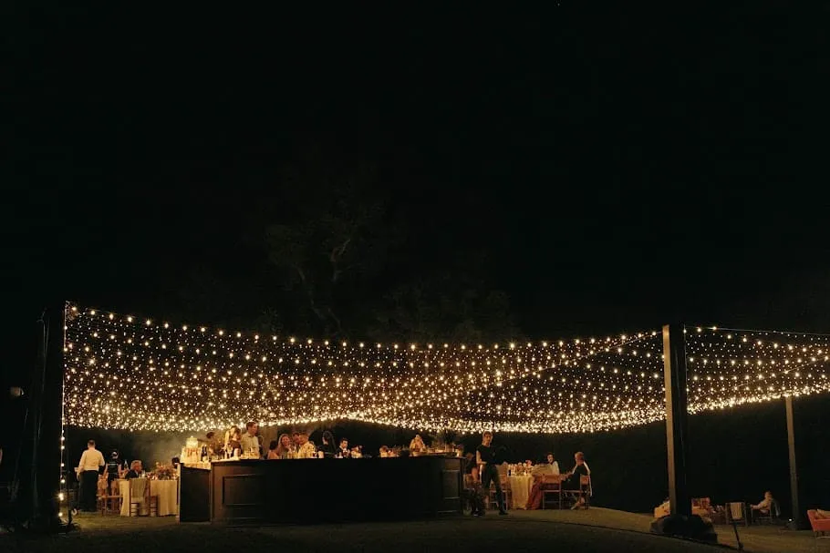 event lighting setup