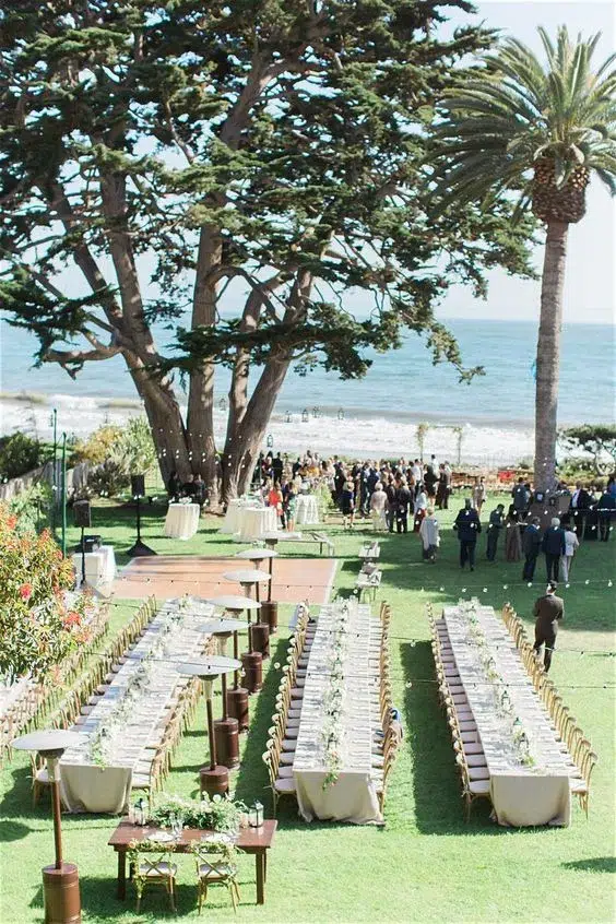 trendy outdoor event