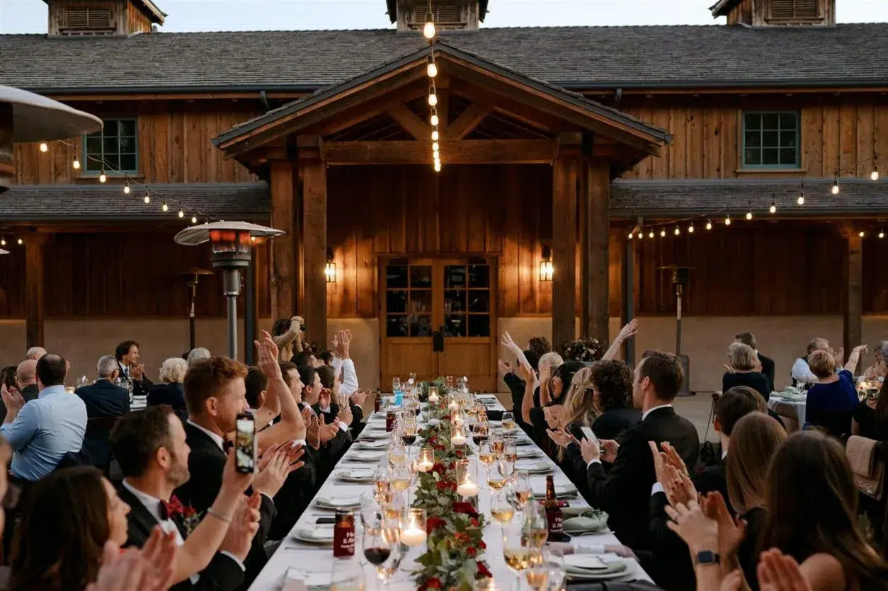 guests seating at wedding event