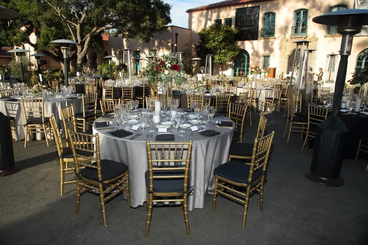 outdoor event seating