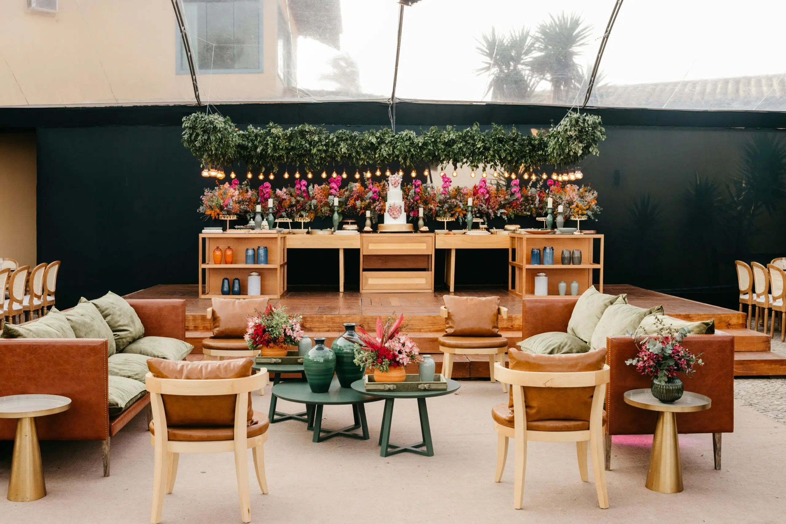 modern and colorful event design