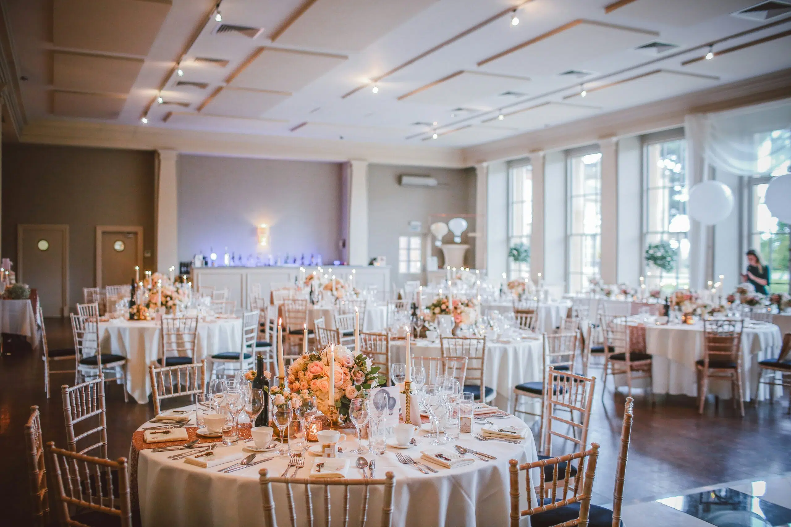minimalistic event furniture