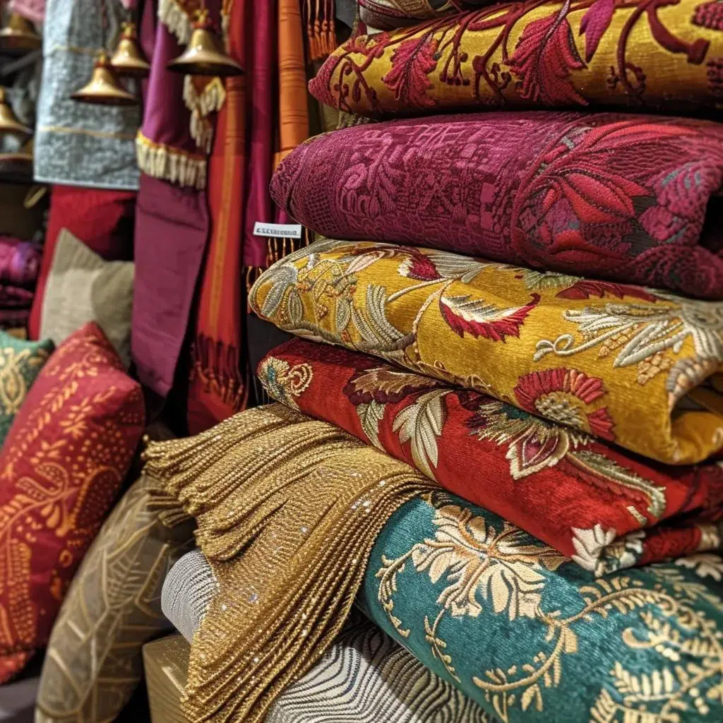 Variety of festive linen collections for holiday table settings