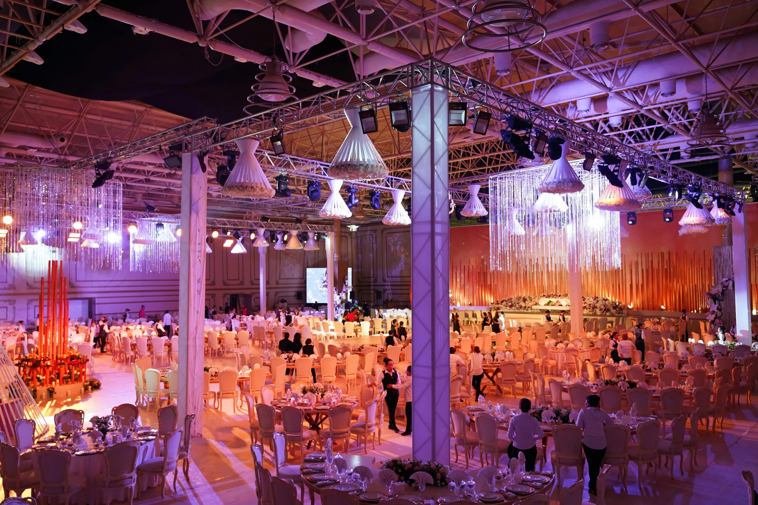 grand new year party setup