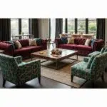 Stylish lounge furniture setup for private parties in Southern California