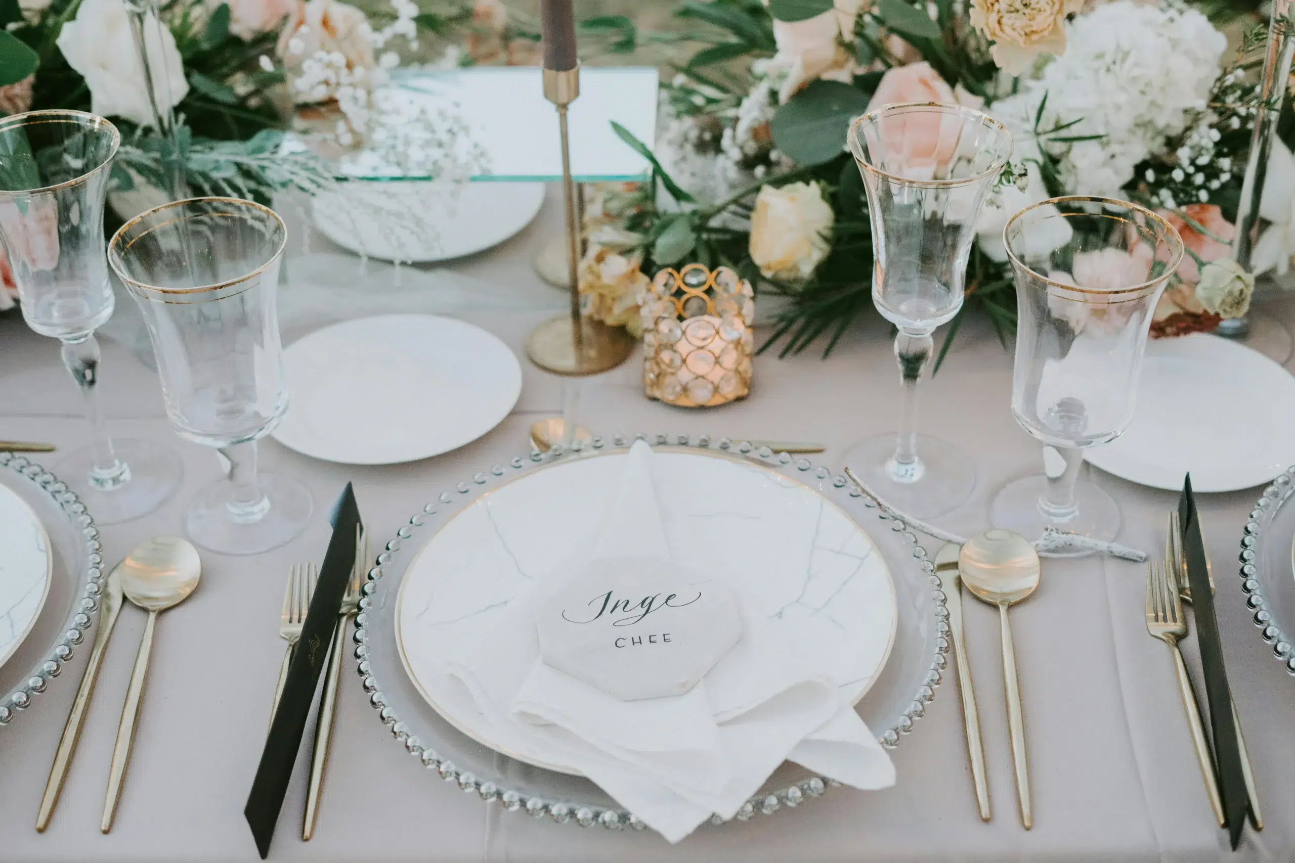 personalized table napkins