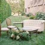 lounge furniture setup outdoors