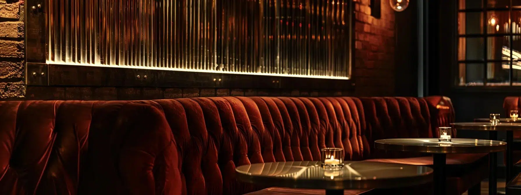 vip section features elegant barriers made of sleek metal 