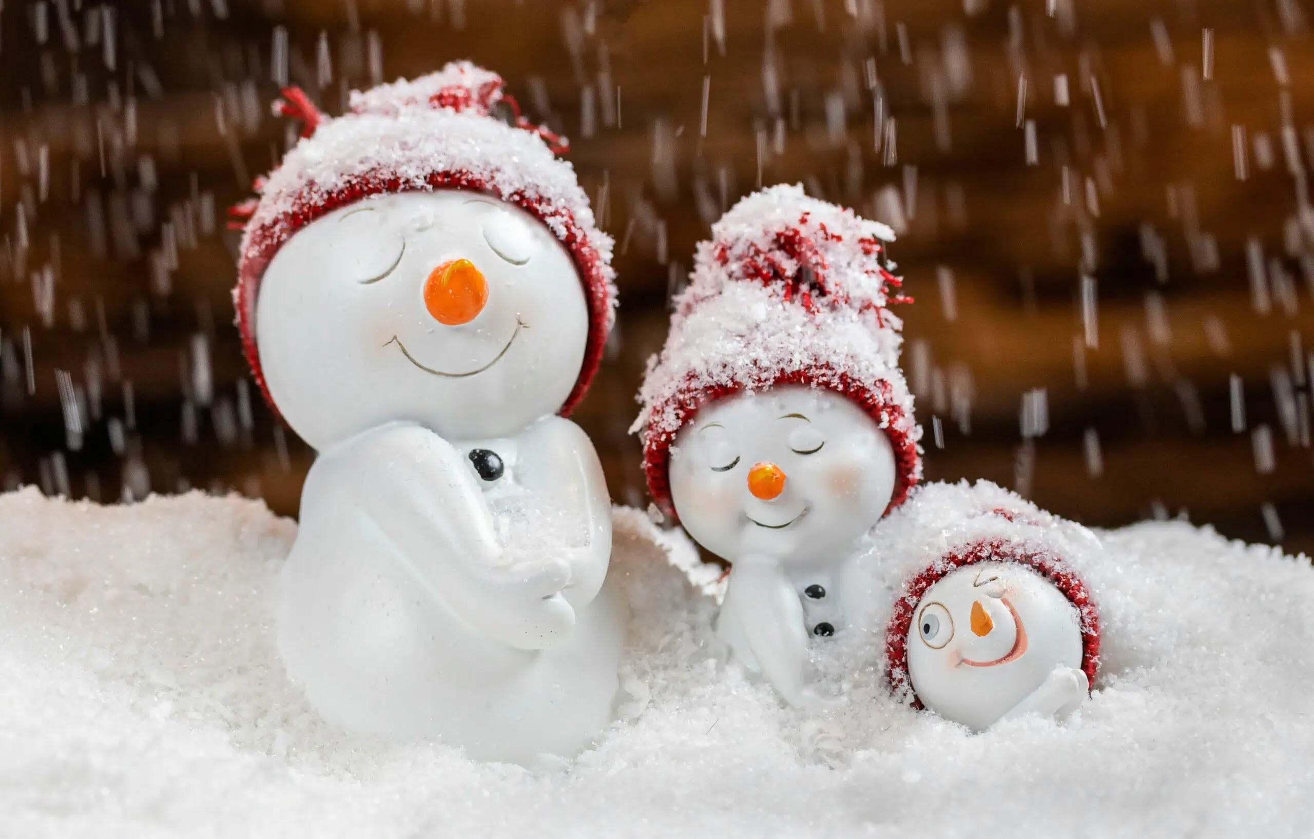 snowman family decor