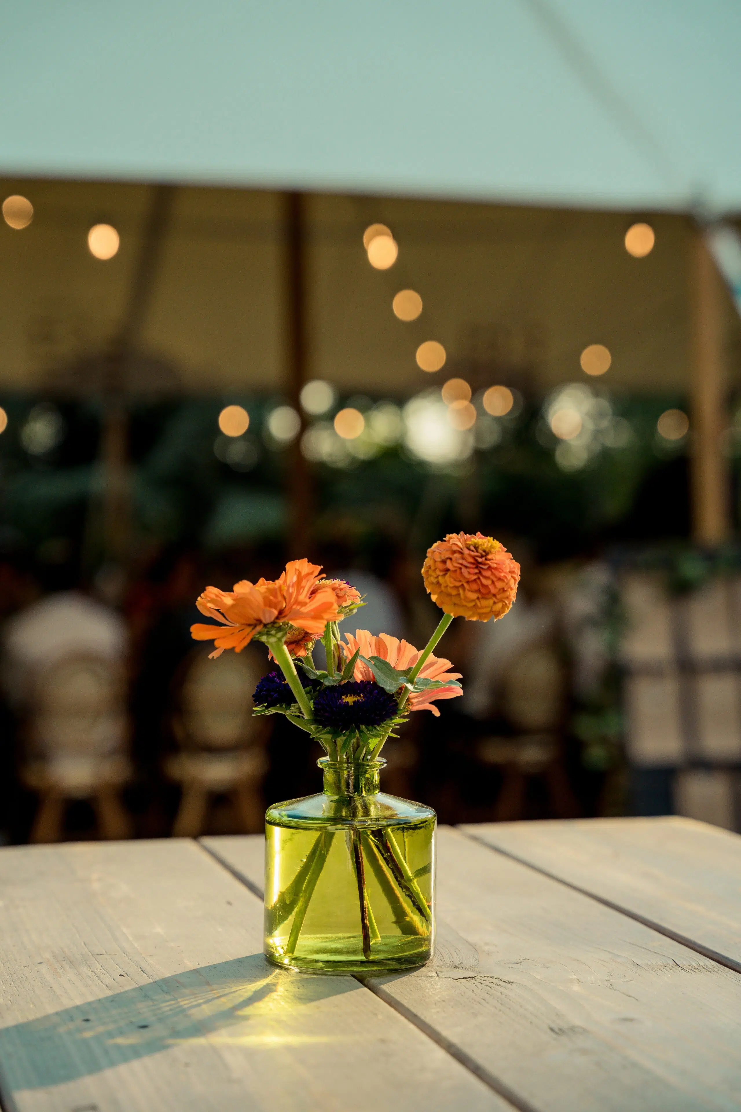 table decor outdoors