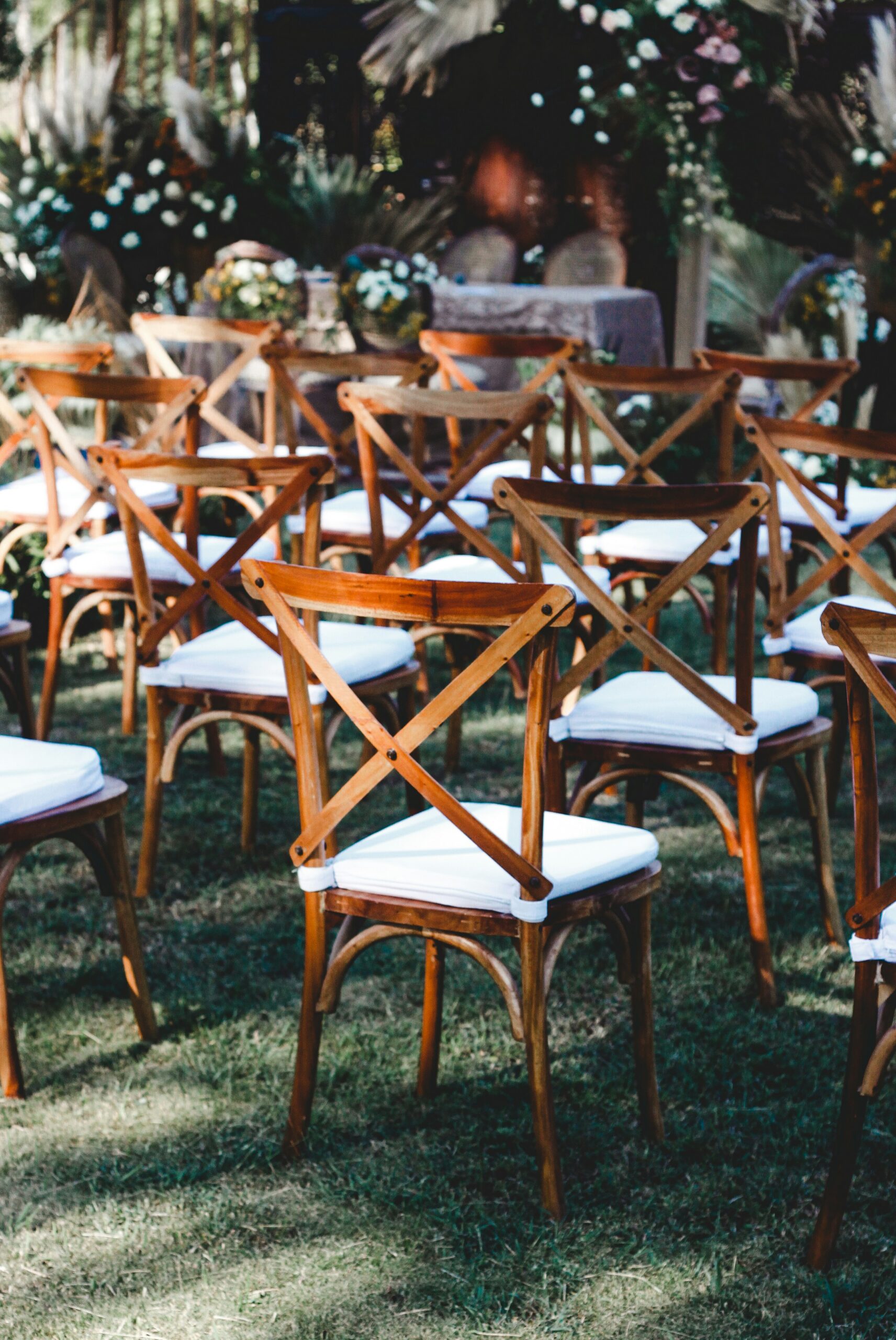 rustic themed wedding
