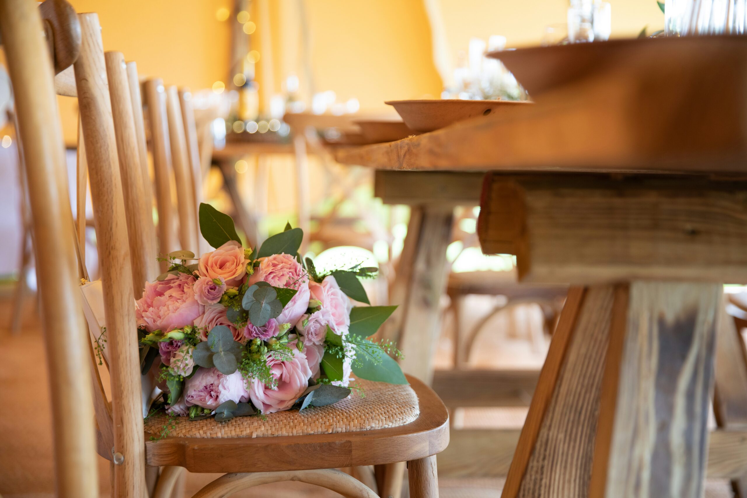 rustic table decor