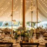 wedding tent, banquet, decor