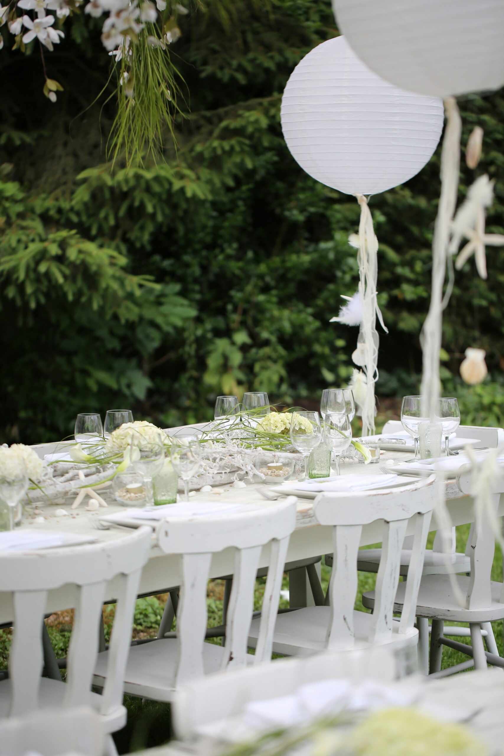 wedding tables and chairs