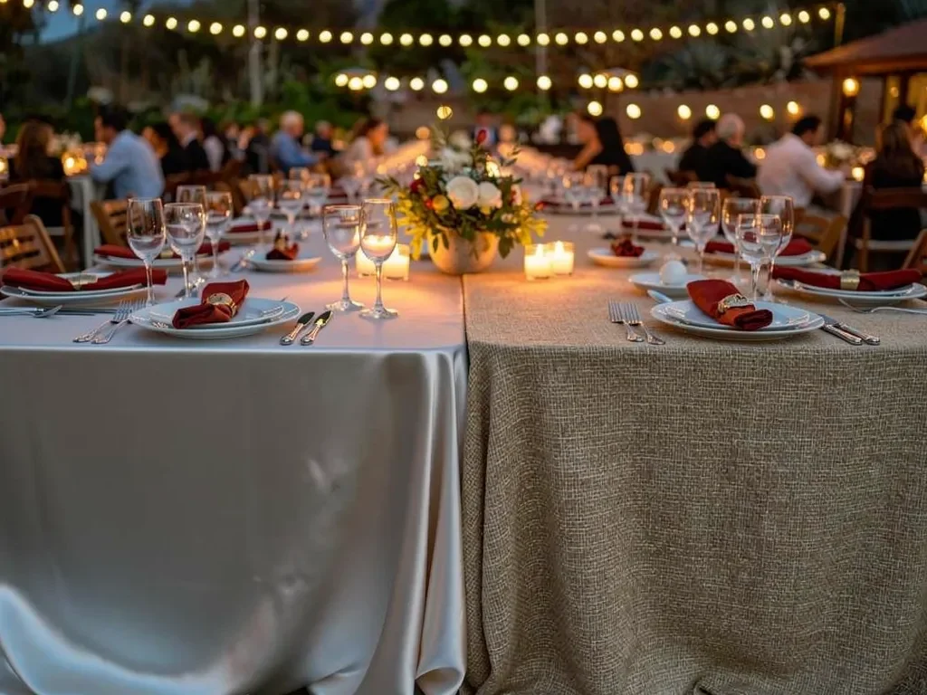 Choose the Linen Finish According to the Event’s Formality
