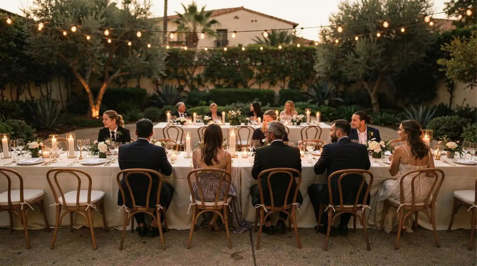 Santa Barbara evenings deliver golden-hour dinners transitioning into string-lit celebrations, a signature of the region's