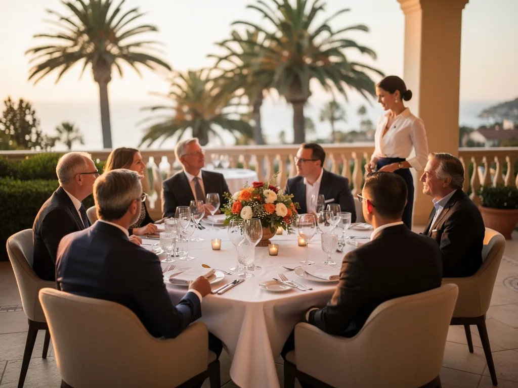 Plan Executive Dining Around Conversation and Service