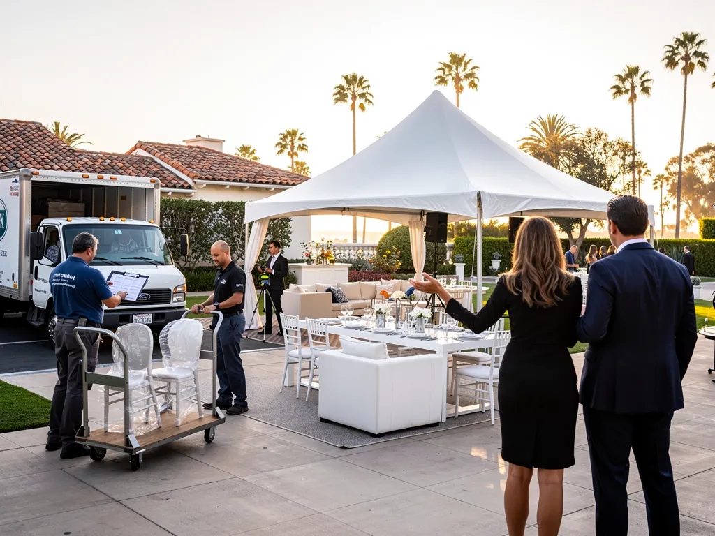 Coordinate Delivery, Installation, and Venue Logistics