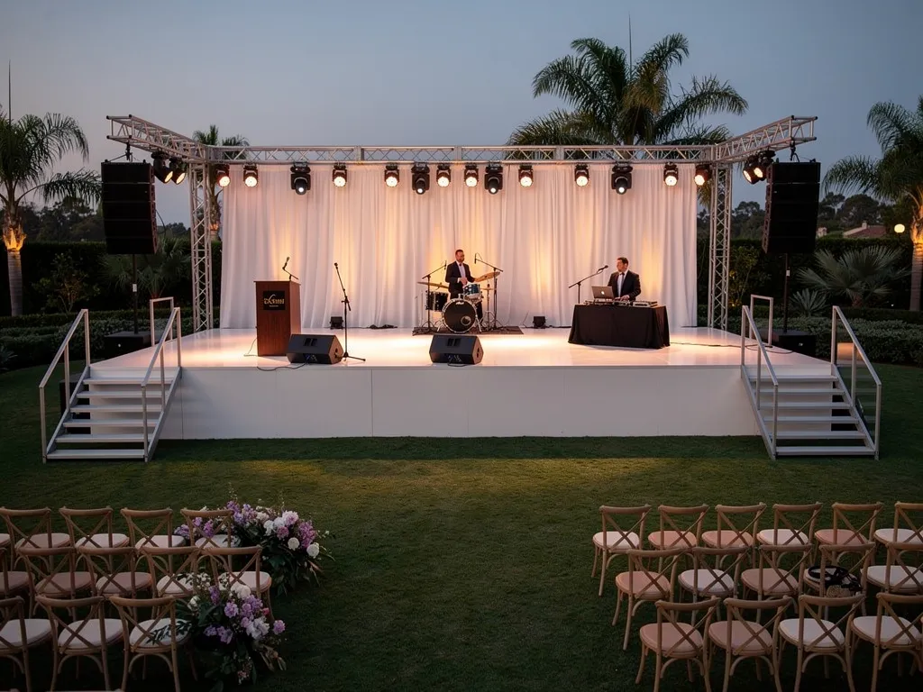 Choosing Staging for Santa Barbara Events