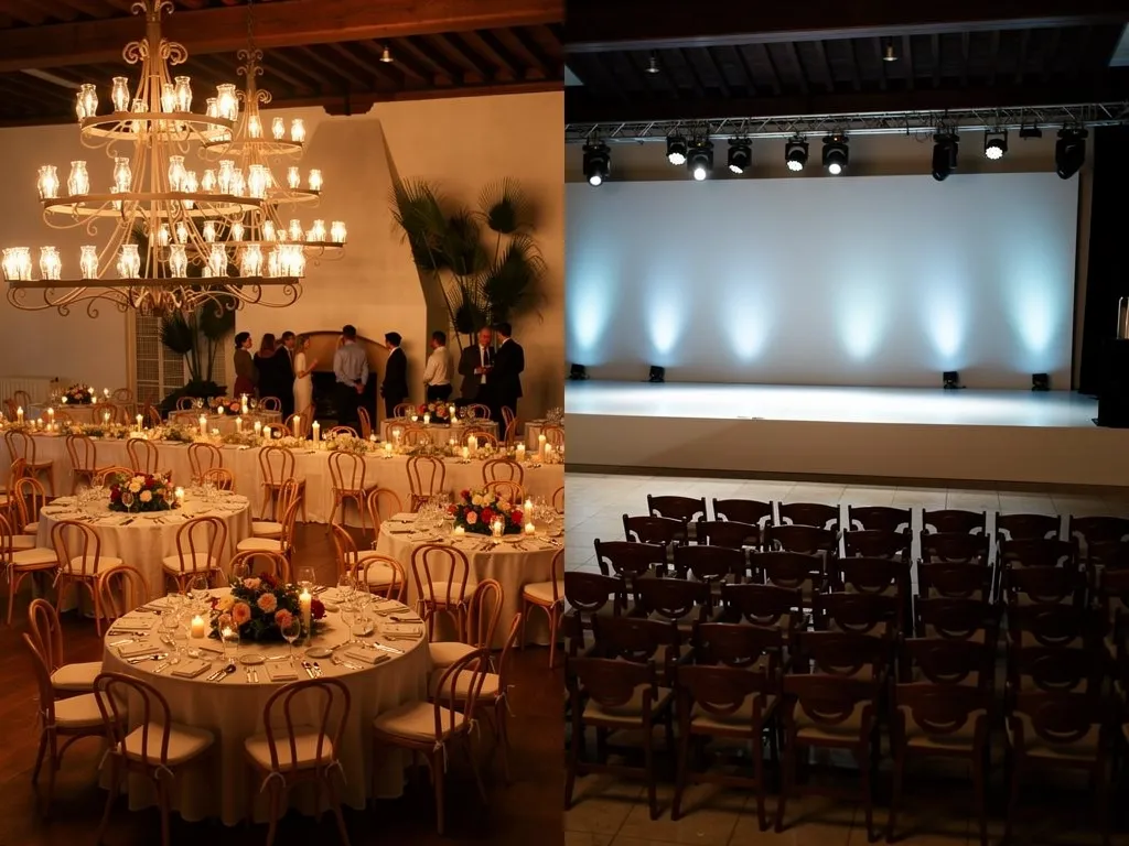 Matching Lighting to the Event Format