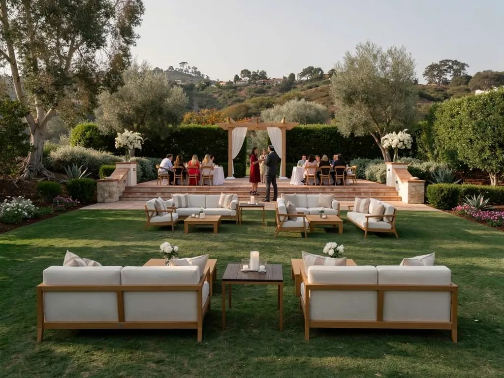 Why Lounge Seating Works Well for Santa Barbara Fall Events