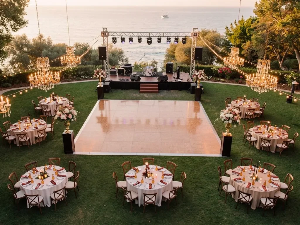 Position the Dance Floor Where Guests Will Use It Naturally