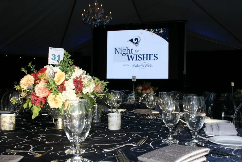 Frame tent rental for Santa Barbara outdoor event