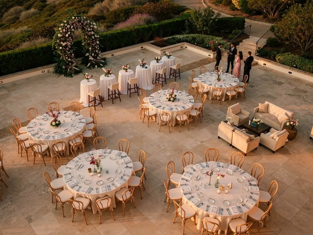 Use Tables and Seating to Define the Event Space