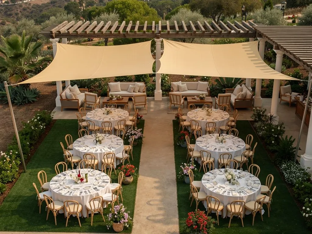 Plan Shade Around the Event Layout