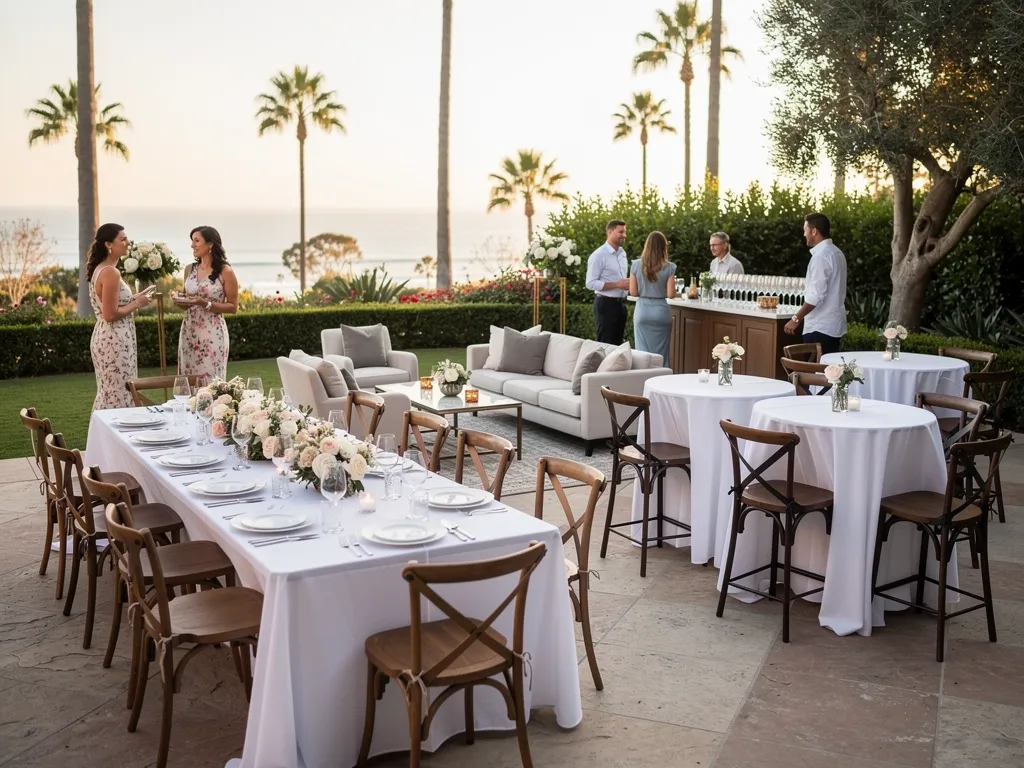 Choose Tables and Seating Based on How Guests Will Gather