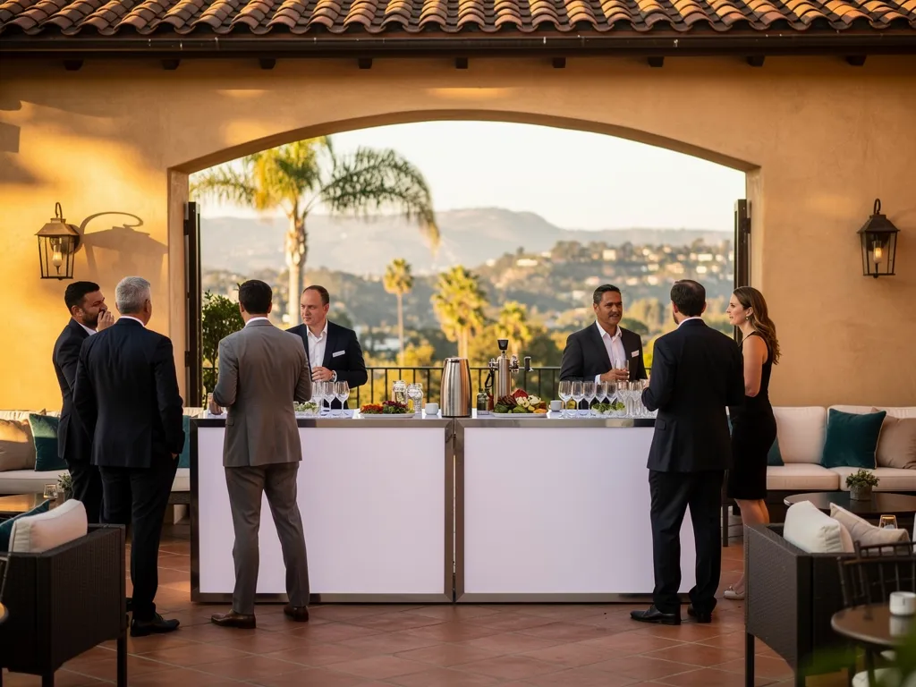 Plan the Bar for Visibility and Guest Flow