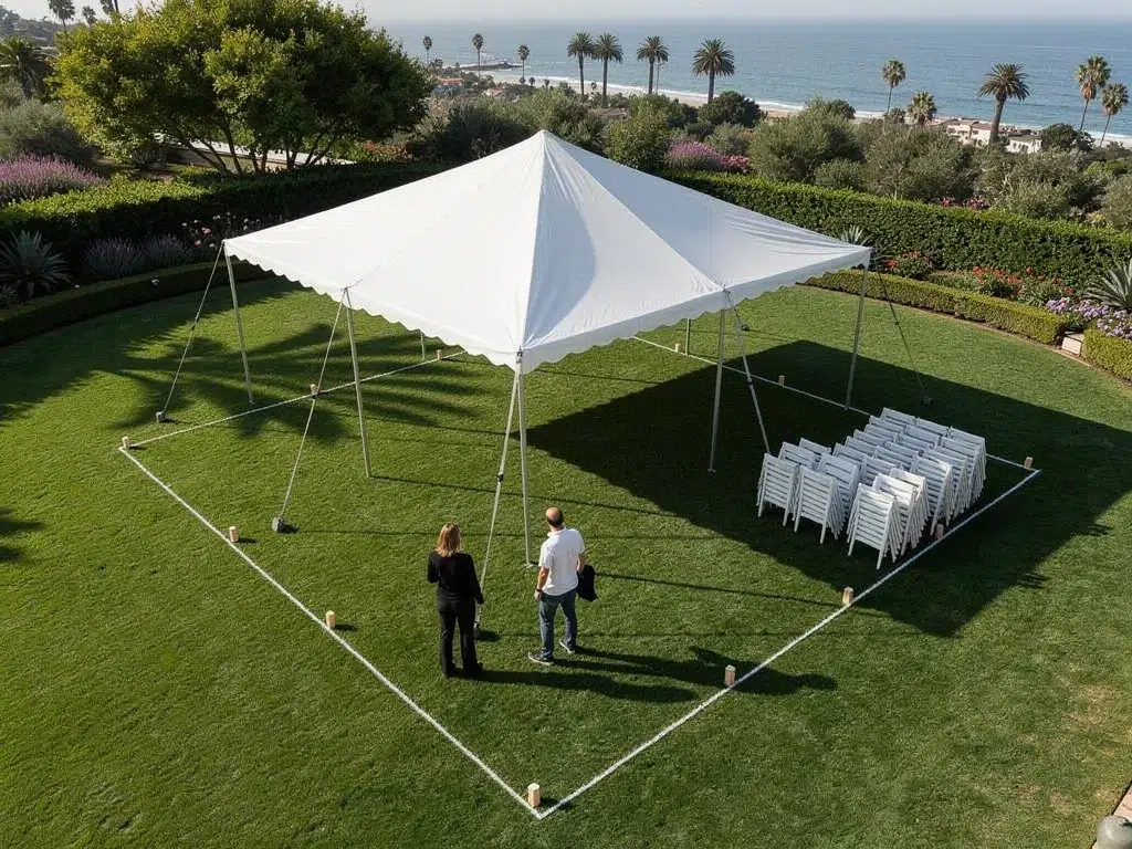 Start With the Available Tent Footprint