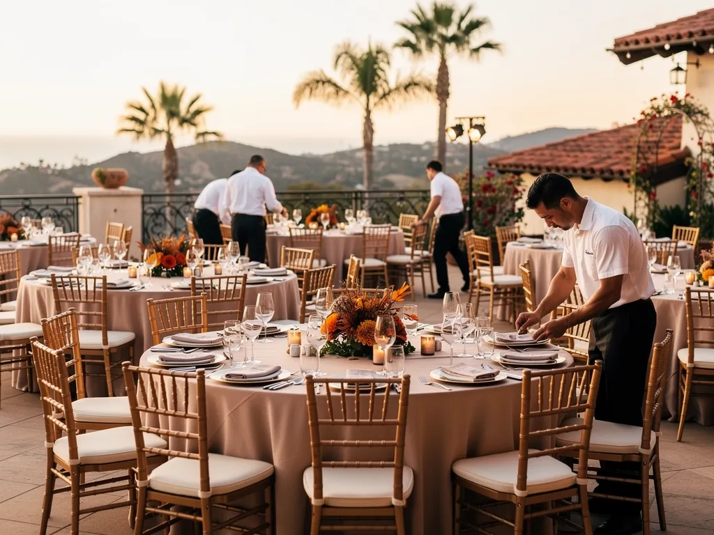Build a Clear Setup Sequence for the Reception