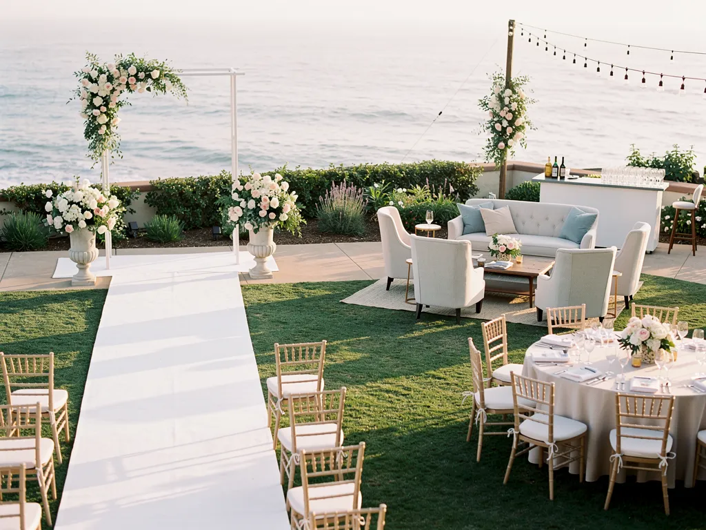 Keep the Ceremony and Reception Visually Connected