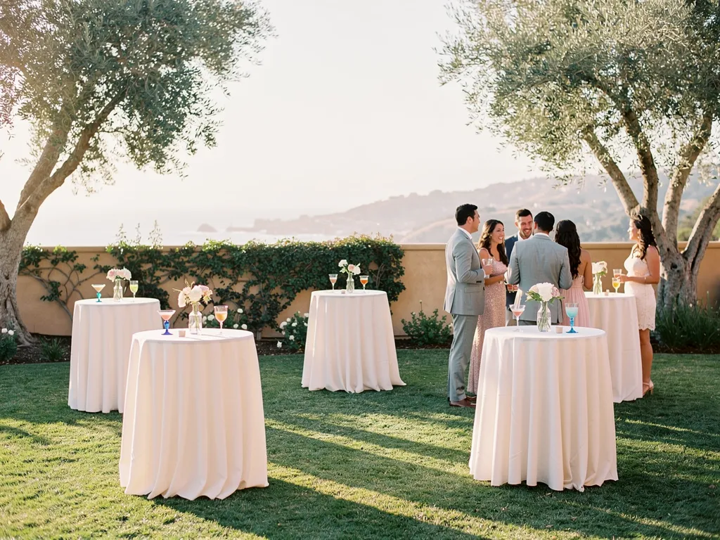 Use Cocktail Tables to Support Movement, Not Create Another Dining Area