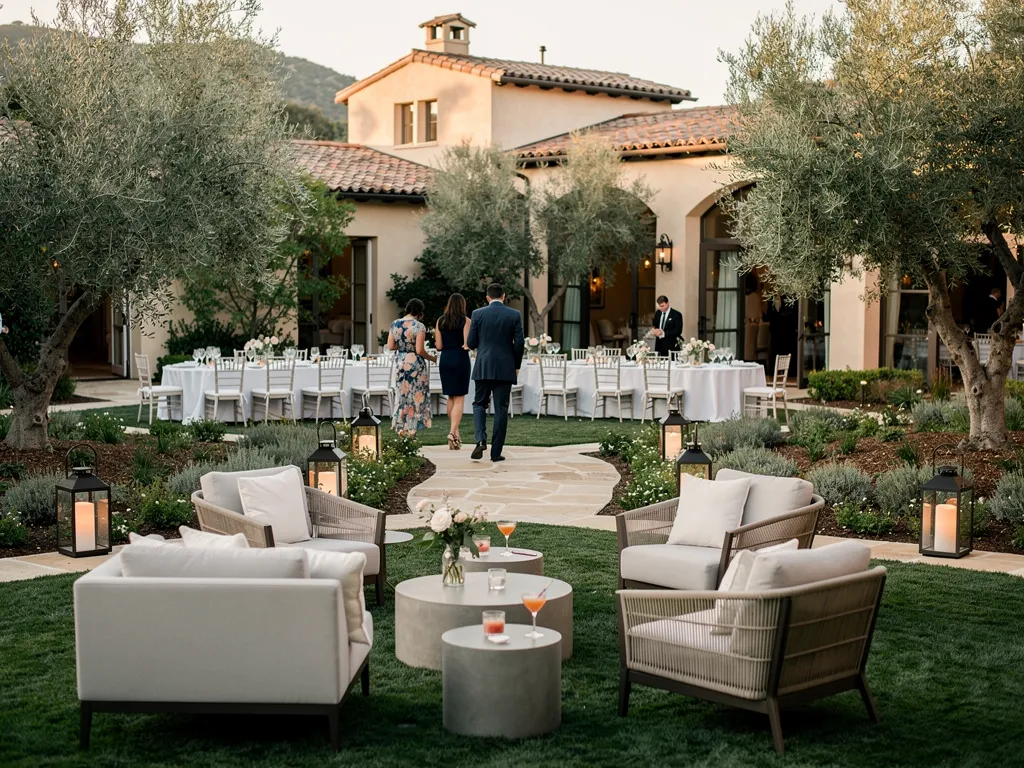 Plan the Transition From Cocktail Hour to Dinner