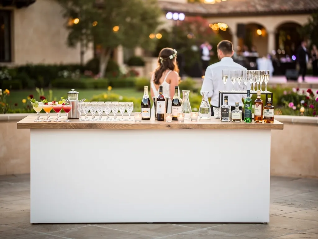 Plan the Bar Around Cocktail Hour, Dinner, and Dancing