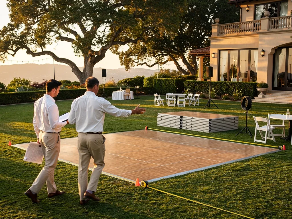 Planning a Dance Floor Rental With Ventura Rental