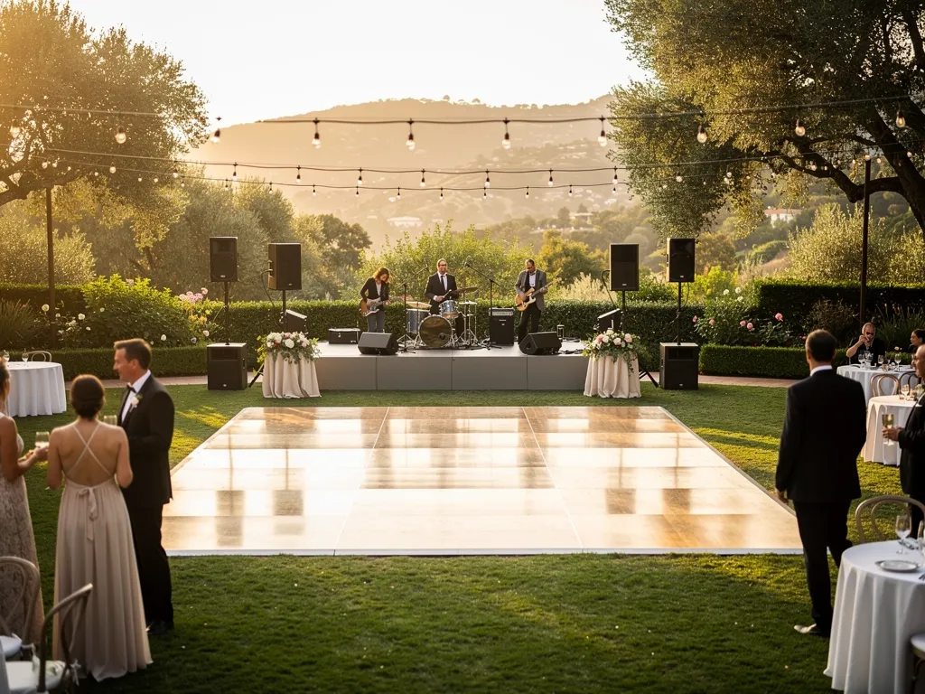 Coordinate the Dance Floor With the Band or DJ