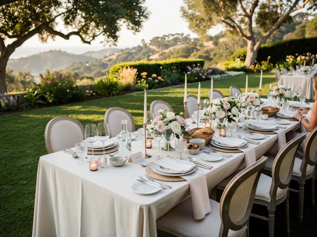 Choose Table Size Around the Complete Place Setting