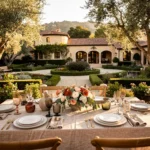 Why Tabletop Design Matters at a Montecito Estate Reception