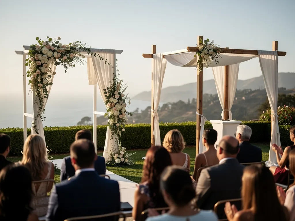 Wedding Arch or Chuppah? Start With the Purpose of the Structure