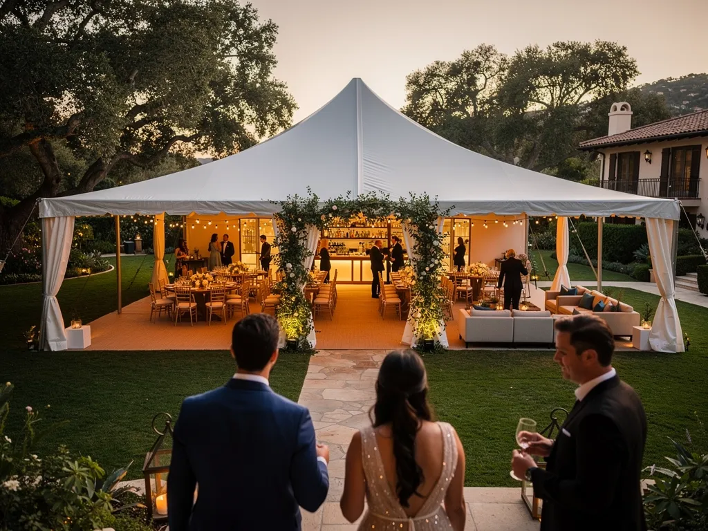 Consider How Guests Will Enter and Move Through the Tent