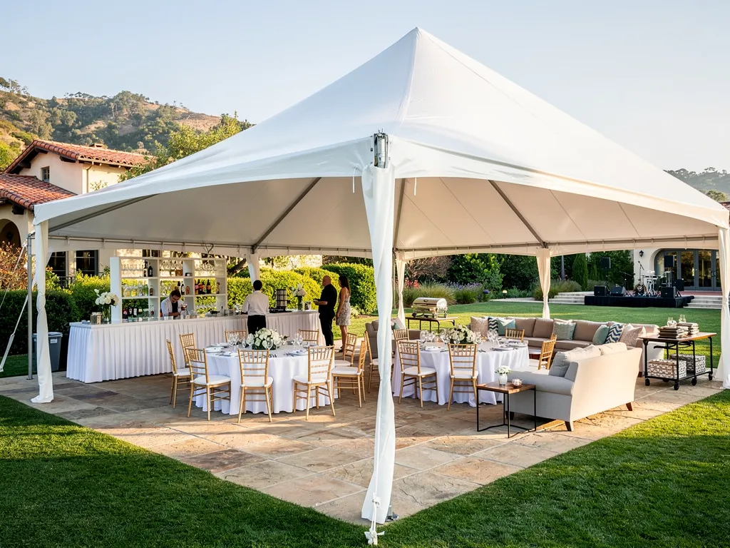Plan the Tent Around the Complete Reception Layout