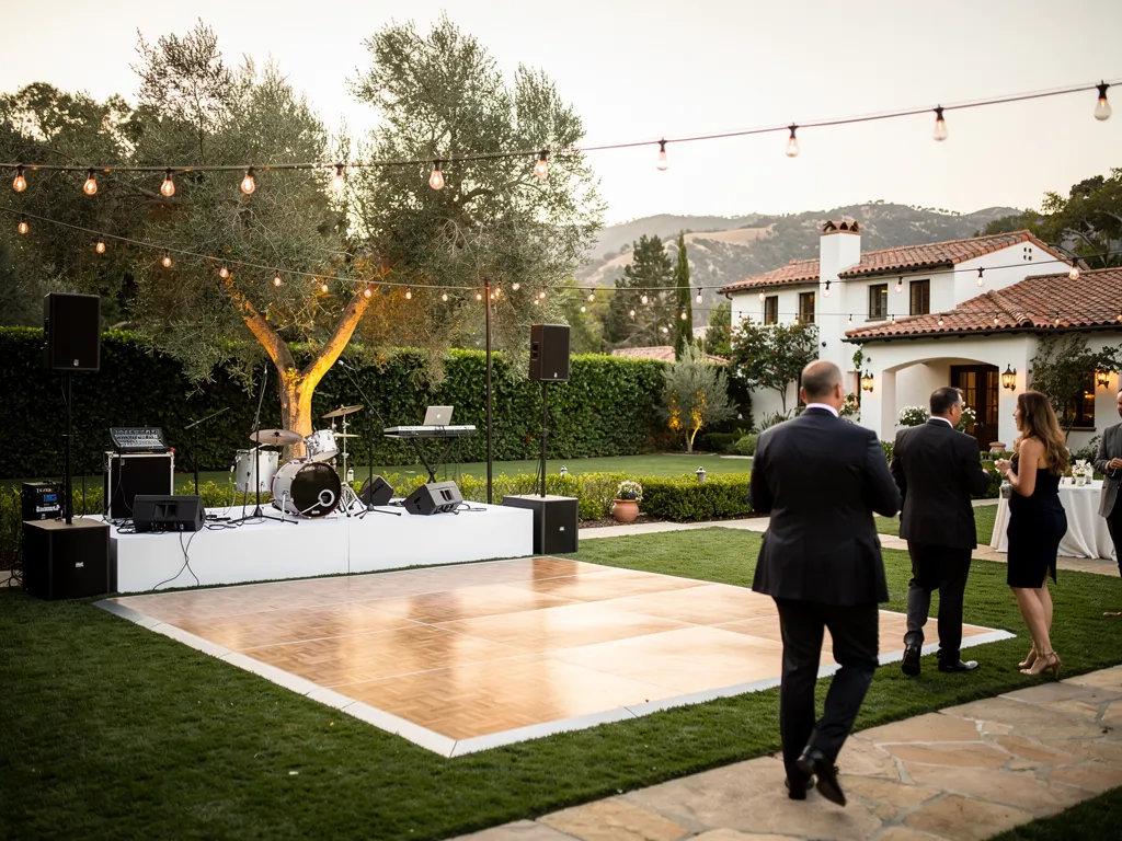 Plan the Dance Floor and Entertainment as One Zone
