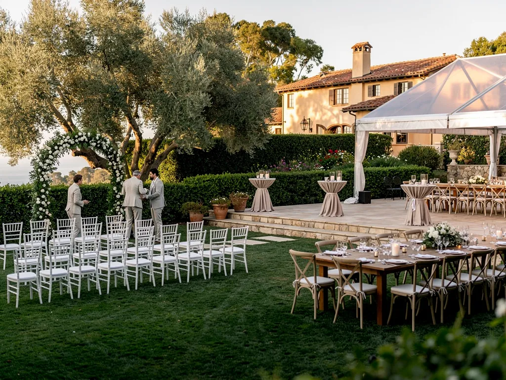 Build the Rental Plan in the Order Guests Experience the Wedding